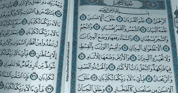 Surah Ar Rahman Read Online Urdu, English Translation PDF